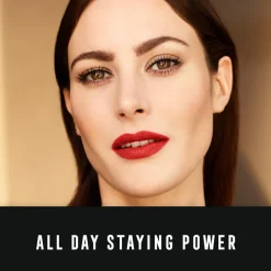 Max Factor Lipfinity Velvet Matte 090 Red Allure 3,5ml Liquid Lipstick