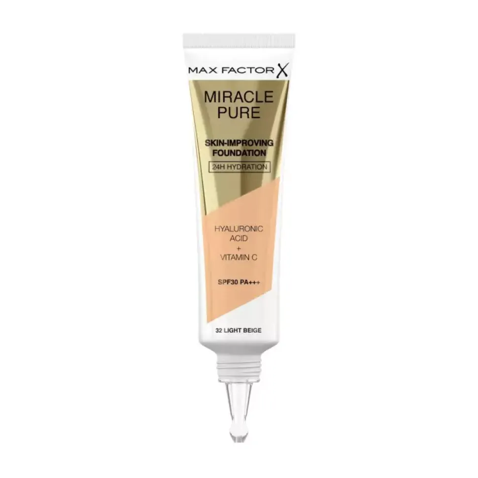 Max Factor Miracle Pure Skin-Improving Foundation - 32 Light Beige