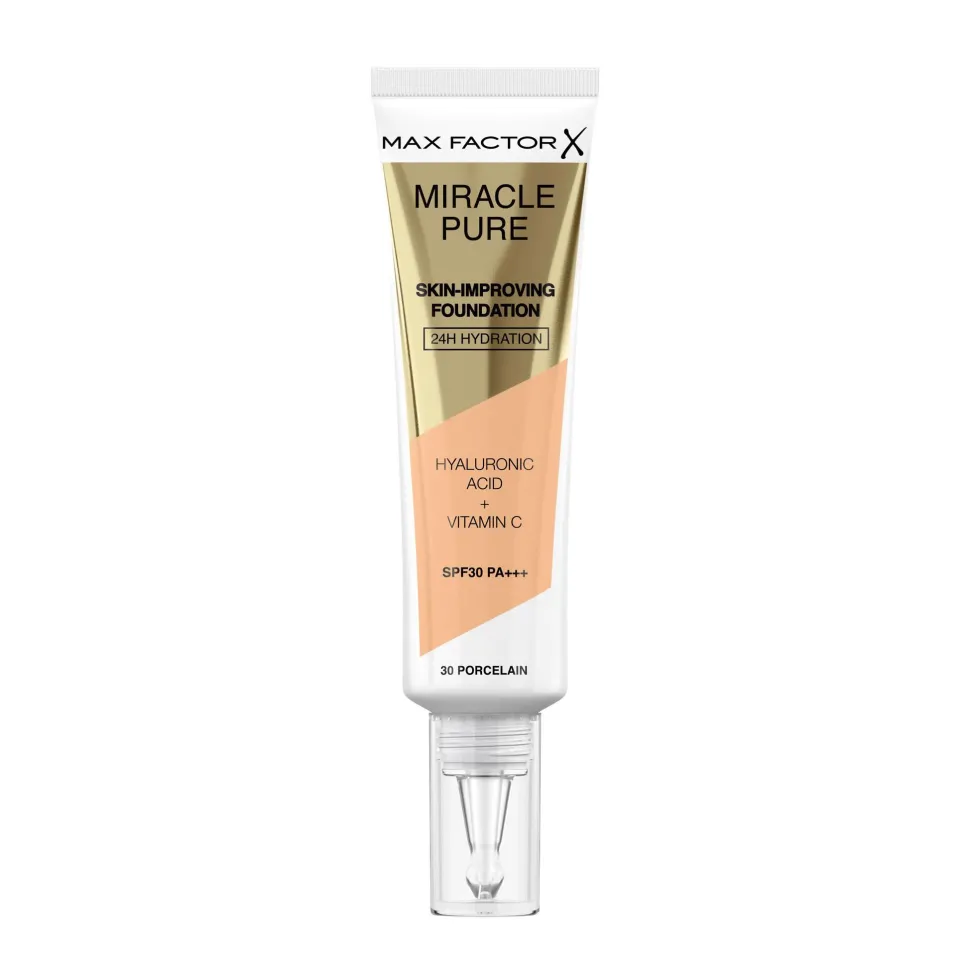 Max Factor Miracle Pure Skin-Improving Foundation - 30 Porcelain