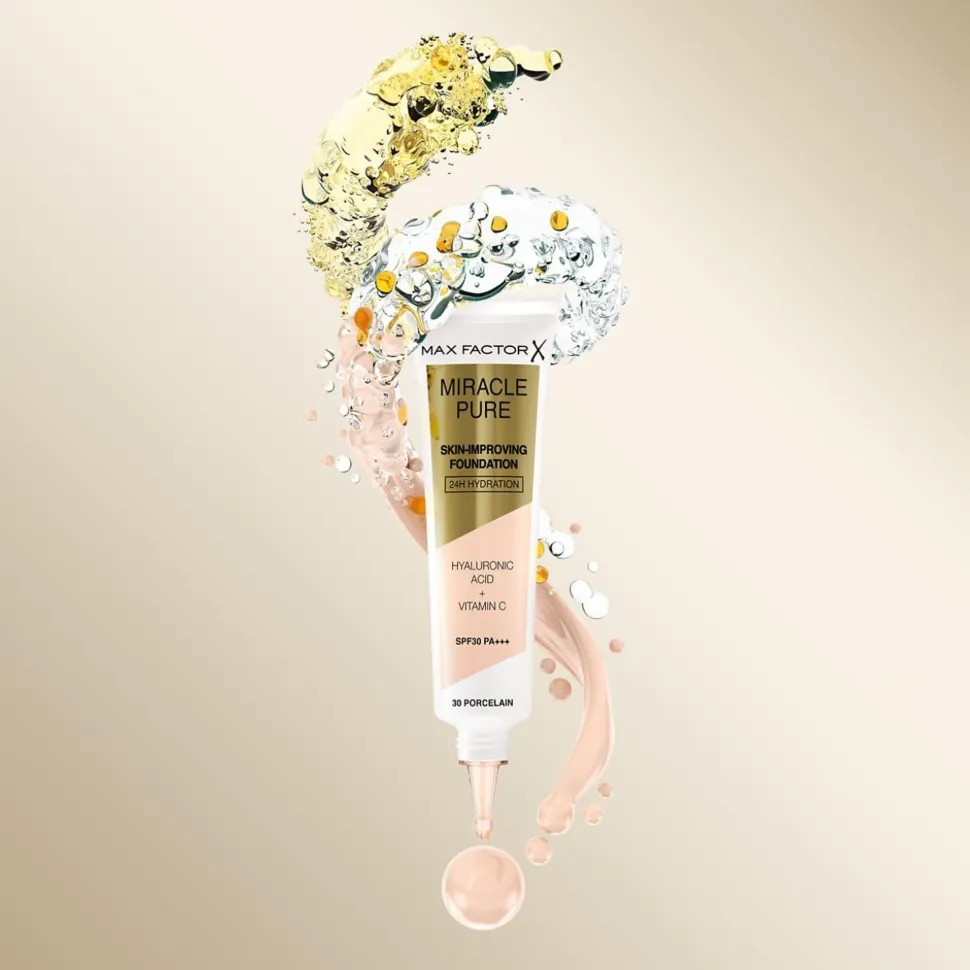 Max Factor Miracle Pure Skin-Improving Foundation - 70 Warm Sand