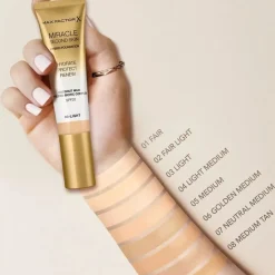 Max Factor Miracle Second Skin Hybrid Foundation SPF20 13 Deep 30ml