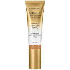 Max Factor Miracle Second Skin Hybrid Foundation SPF20 09 Tan 30ml