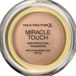 Max Factor Miracle Touch Cream To Liquid Foundation SPF30 48 Golden Beige Warm met hyaluronic acid