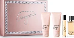 Michael Kors Gorgeous! Set 100ml edp Spray + 100ml Bodylotion + 100ml Showergel + 10ml edp