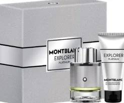 Mont Blanc Explorer Platinum Set 60ml eau de parfum + 100ml Showergel