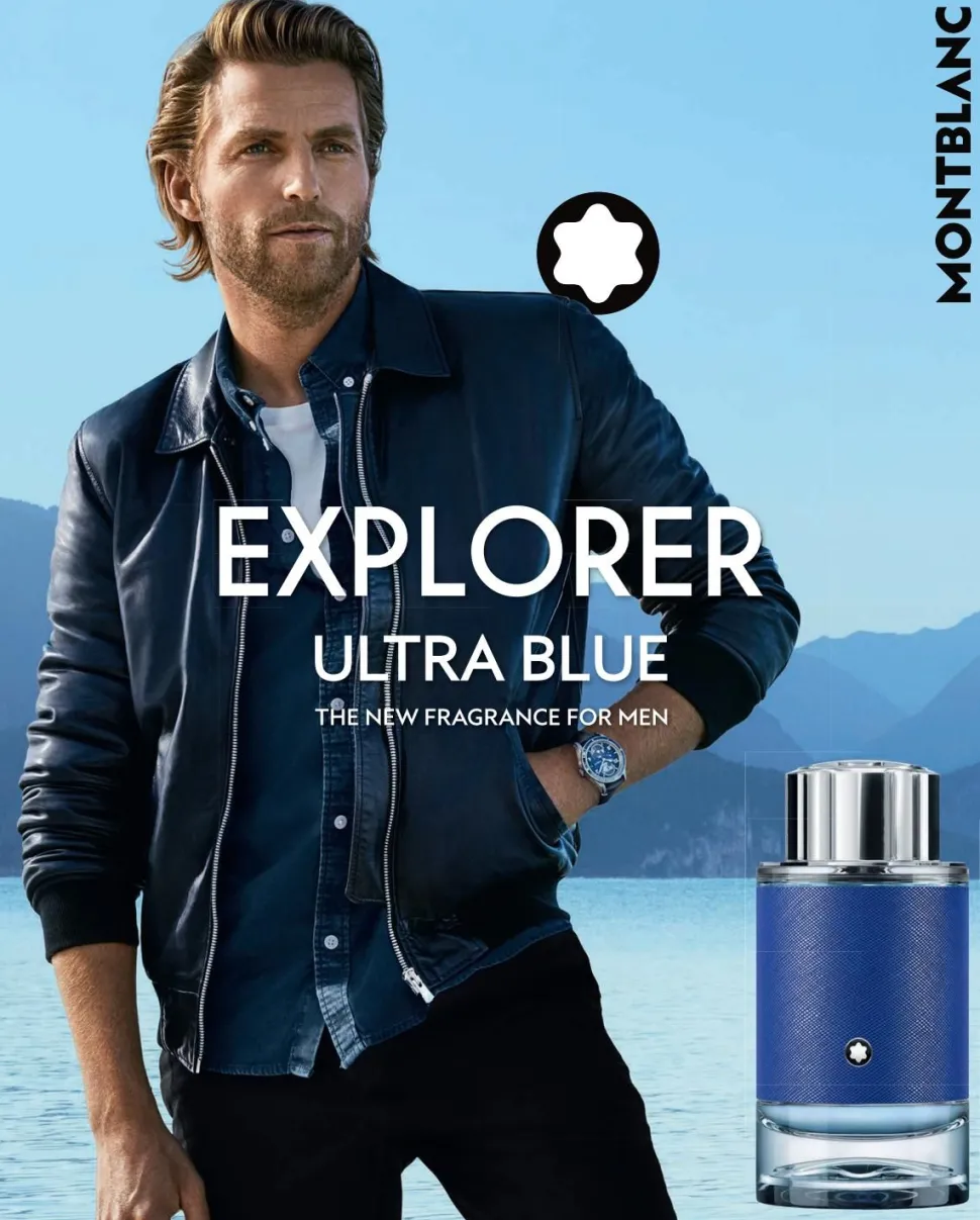 Mont Blanc Explorer Ultra Blue Set 100ml eau de parfum spray + 100ml showergel + 7.5ml edp