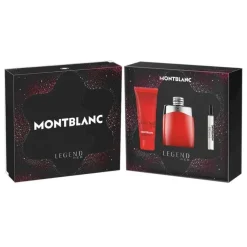 Mont Blanc Legend Red Gift Set 100ml edp + 7,5ml edp + 100ml Showergel