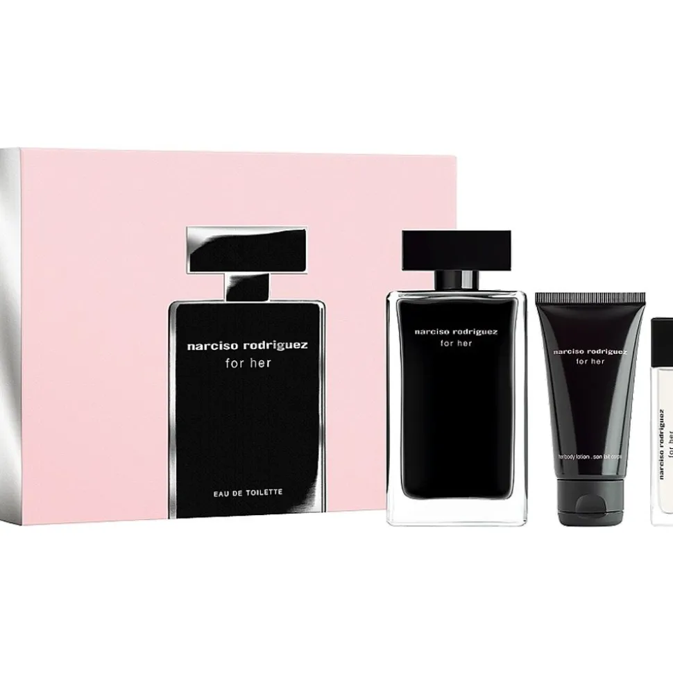 Narciso Rodriguez for Her Giftset 100ml edt + 50ml Bodylotion + 10ml edt