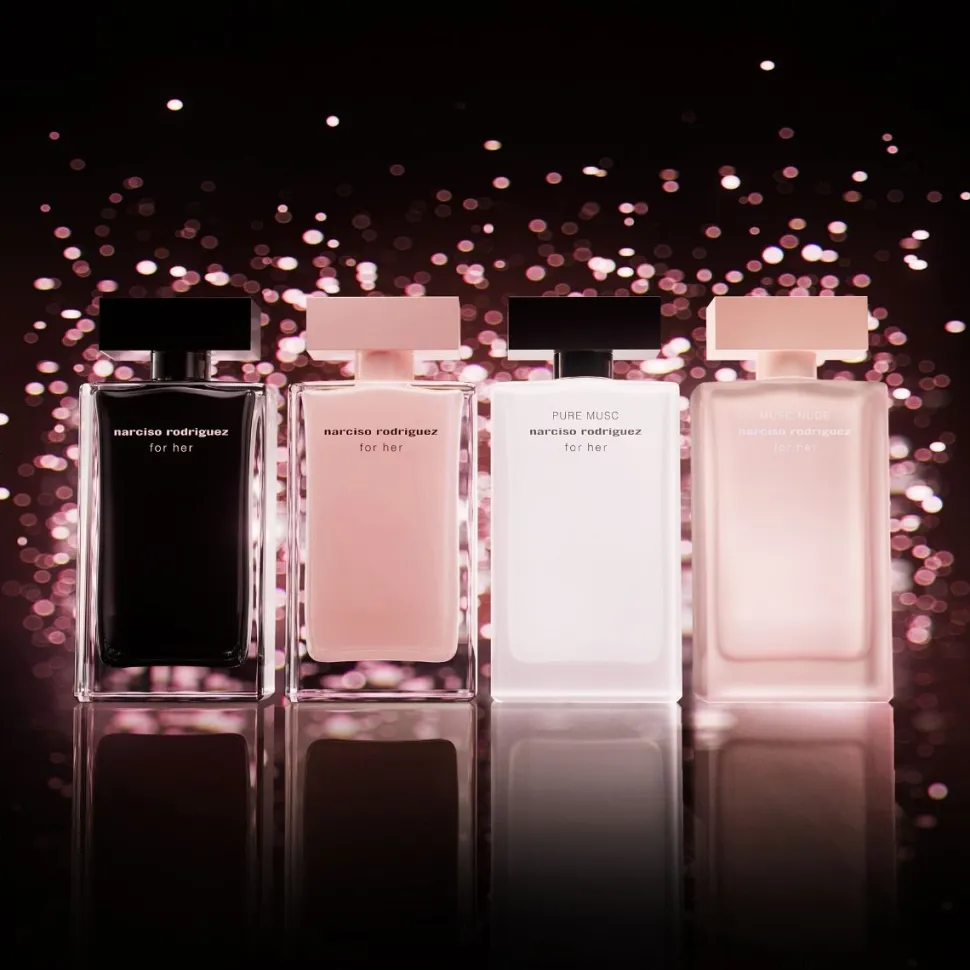 Narciso Rodriguez Musc Nude Giftset 100ml edp + 10ml edp + 50ml Bodylotion