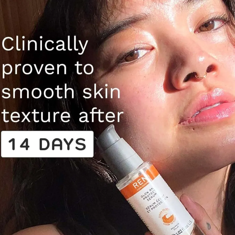 Ren Clean Skincare Radiance Glow & Protect Vitamin C Serum 30ml