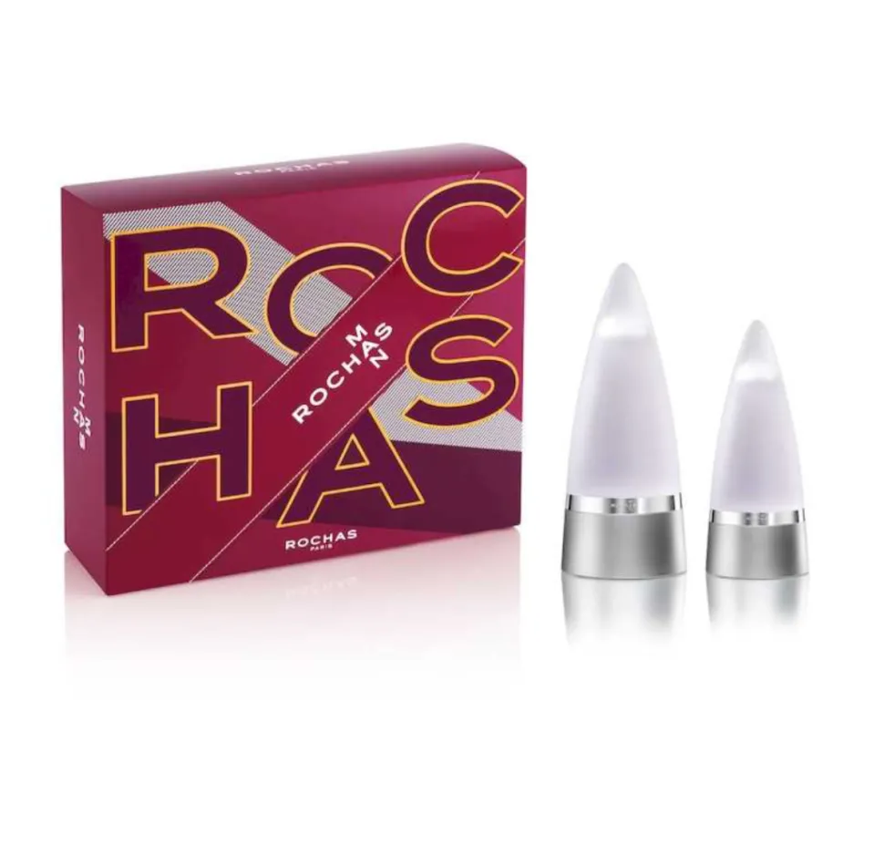 Rochas Man Set 100ml eau de toilette spray + 50ml edt spray