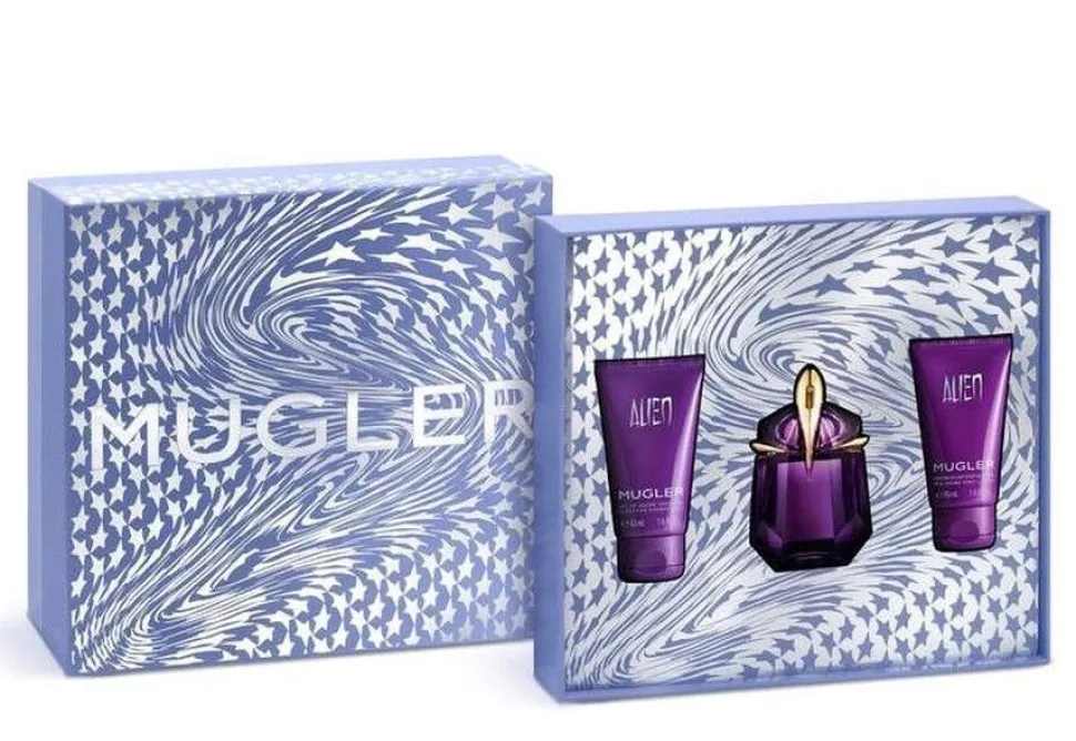 Thierry Mugler Alien Set 30ml eau de parfum spray + 50ml bodylotion + 50ml showergel