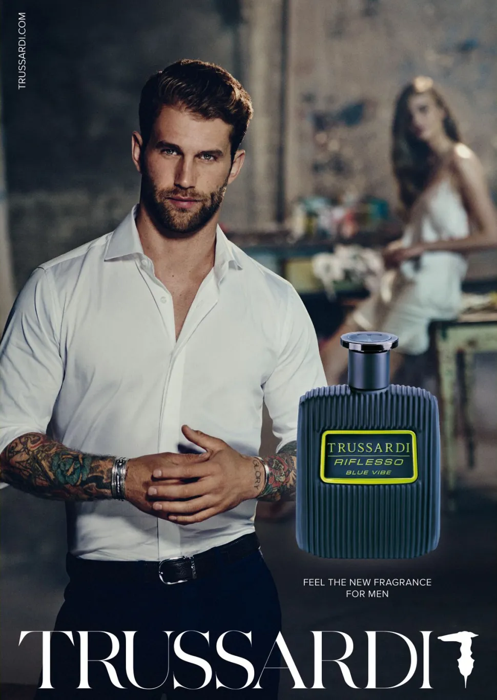 Trussardi Riflesso Blue Vibe 50ml Eau De Toilette Spray