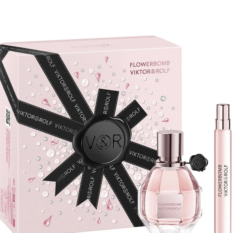 Viktor & Rolf Flowerbomb Set 50ml eau de parfum spray + 10ml edp