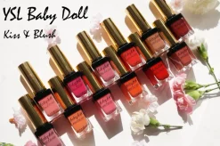 Yves Saint Laurent YSL Baby Doll Kiss & Blush Lips & Cheeks 1 Fuchsia Desinvolte 10ml Lipstick + Blush