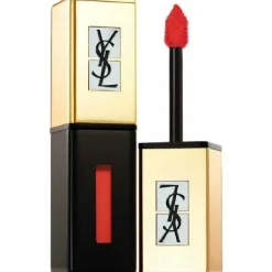 Yves Saint Laurent YSL Vernis à Lèvres Glossy Stain Pop Water Lipgloss 202 Rouge Splash 6ml