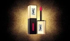Yves Saint Laurent YSL Vernis à Lèvres Glossy Stain Pop Water Lipgloss 206 Misty Pink 6ml